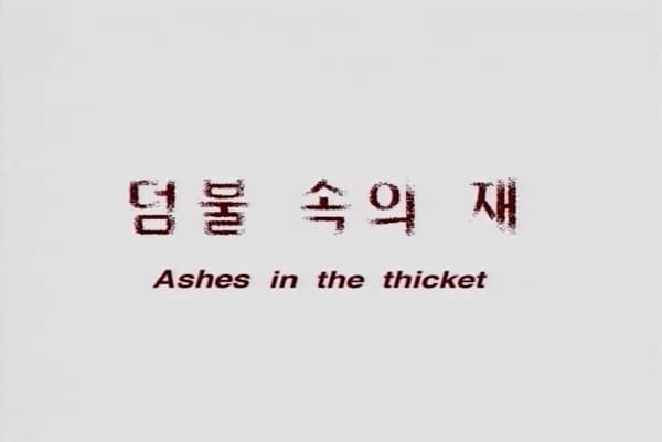 Ashes In The Thicket