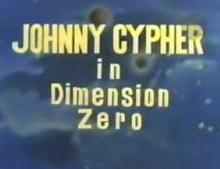 Johnny Cypher in Dimension Zero