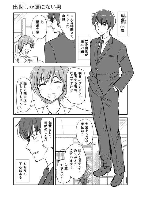 Shusse Shika Atama ni Nai Otoko