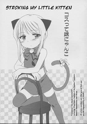 Stroking my Little Kitten